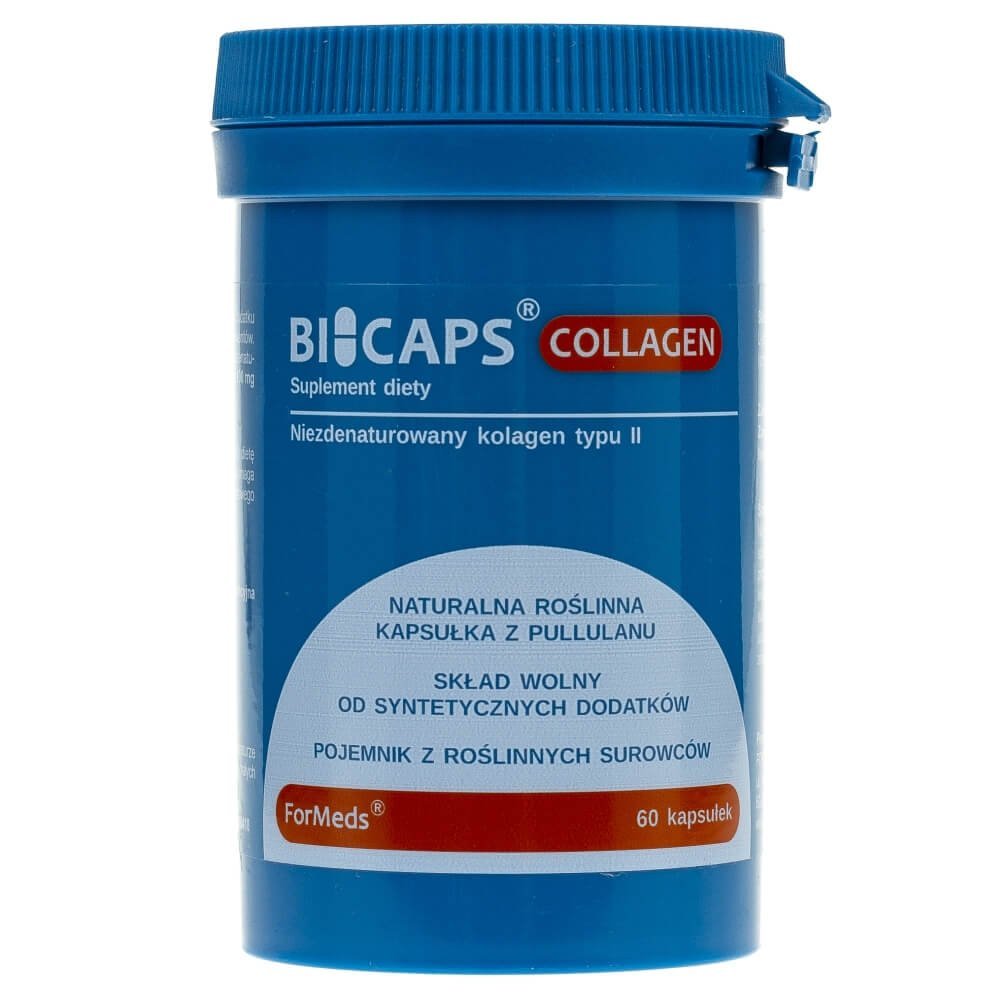 ForMeds Bicaps Collagen, suplement diety, 60 kapsułek Duży wybór produktów | Darmowa dostawa od 199.99zł | Szybka wysyłka do 2 dni roboczych! | 3481021