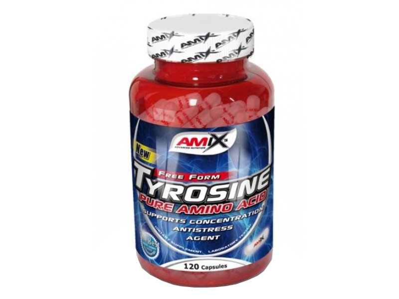 AMIX Tyrozyna wzmacnia koncentrację Amix 58077 Kapsułki Unisex Codzienne zdrowie Droga doustna 20_12421