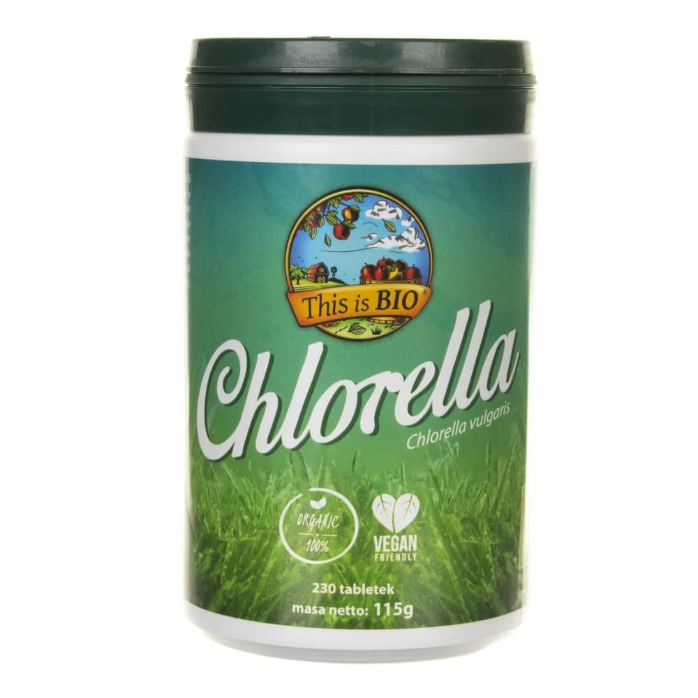 This is Bio This is Bio Chlorella 100% Organic - 230 tabletek TIB-34