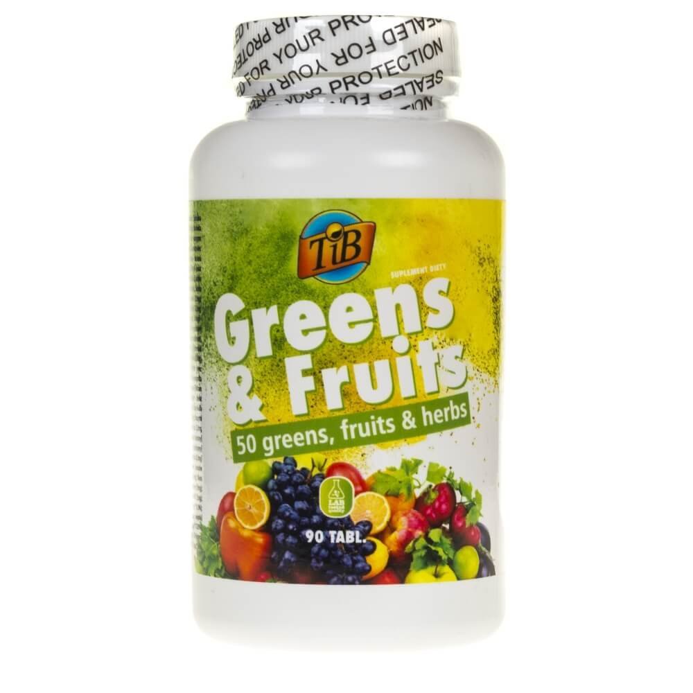This is Bio This is Bio Greens & Fruits - 90 tabletek TIB-22