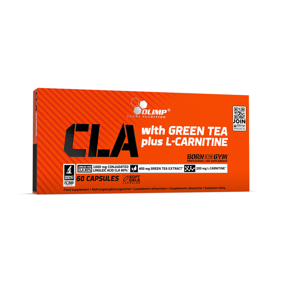 Фото - Спалювач жиру Olimp CLA+ Green Tea+ L-Carnitine Sport Edition - 60caps 