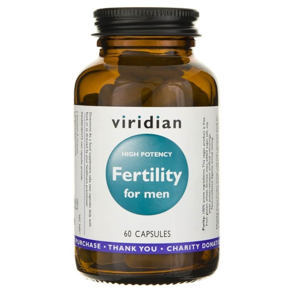 Viridian Fertility for men / Płodność dla mężczyzn (60 kapsułek)