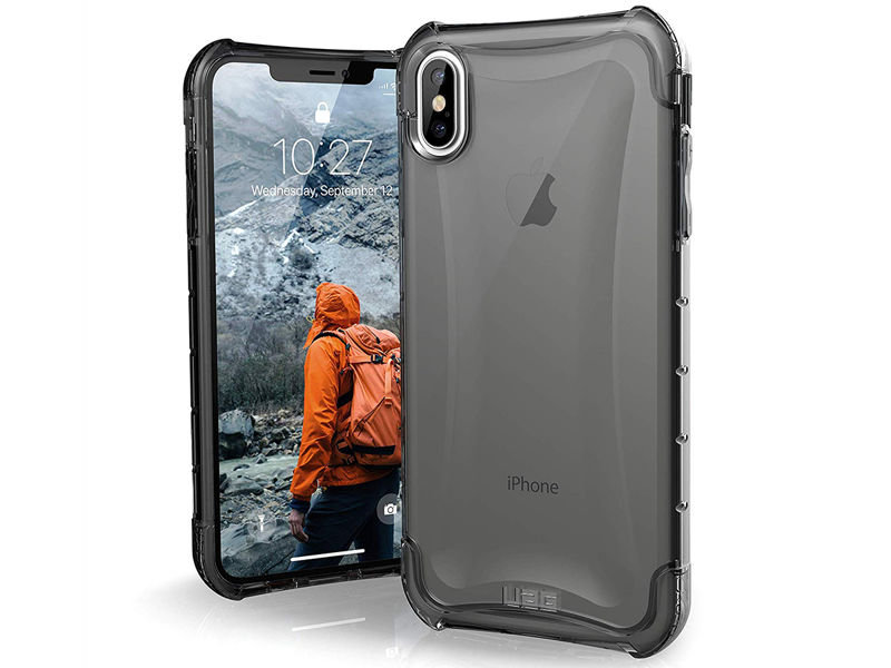 UAG PLYO solidne etui do Apple iPhone XS Max CZARNY NA TYŁ TWORZYWO SZTUCZNE 37411