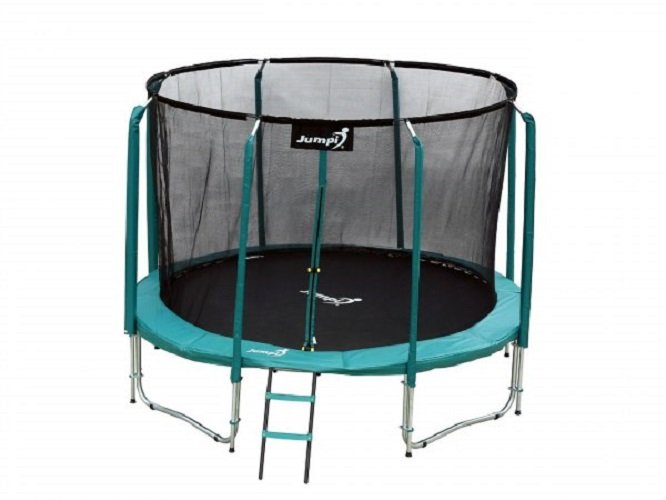 Trampolina Ogrodowa 312cm/10FT Zielona Z Siatką