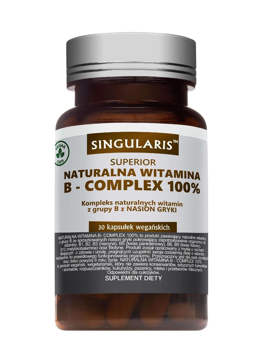 Organic SINGULARIS Singularis Witamina B-Complex Superior x 30 kaps