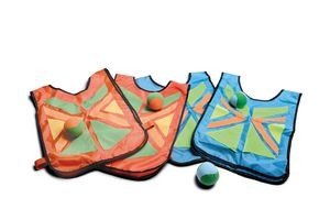 BuitenSpeel KAMIZELKA Z RZEPAMI zabawa sprawnościowa 4 szt. BS GA321 BS GA321