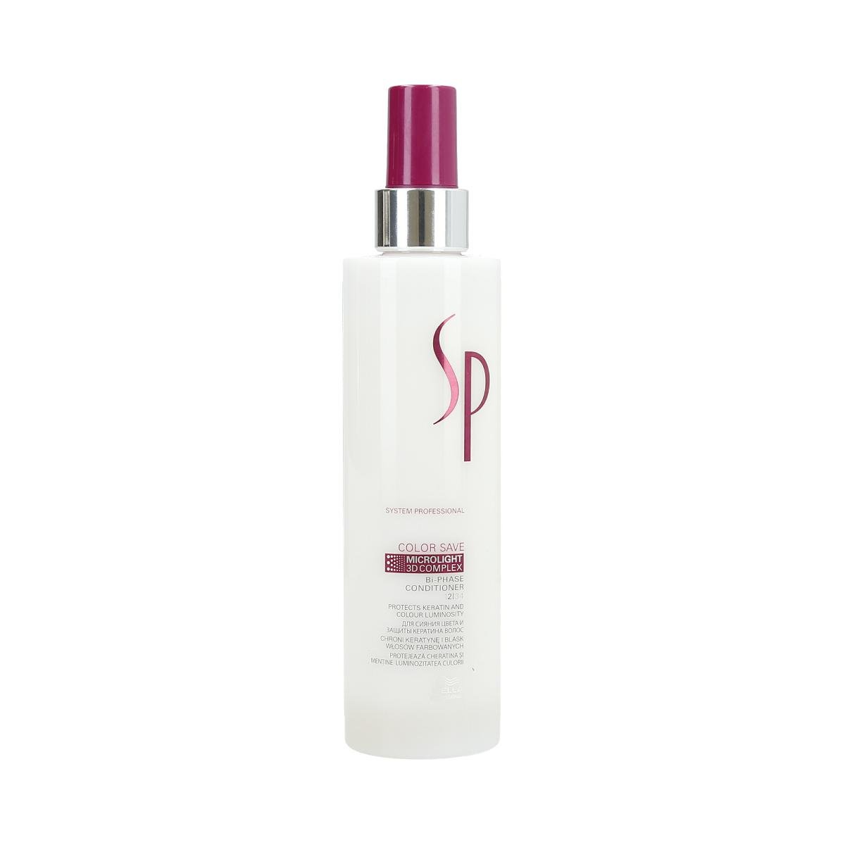 Wella Professional Odżywka do włosów farbowanych SP SaveColor SP Save Bi Phase Conditioner) Objętość 185 ml)
