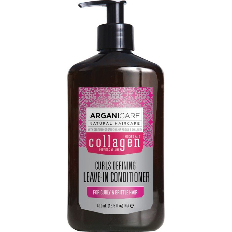 Arganicare Arganicare Collagen Leave In Conditioner Odżywka bez spłukiwania definiująca loki 400 ml