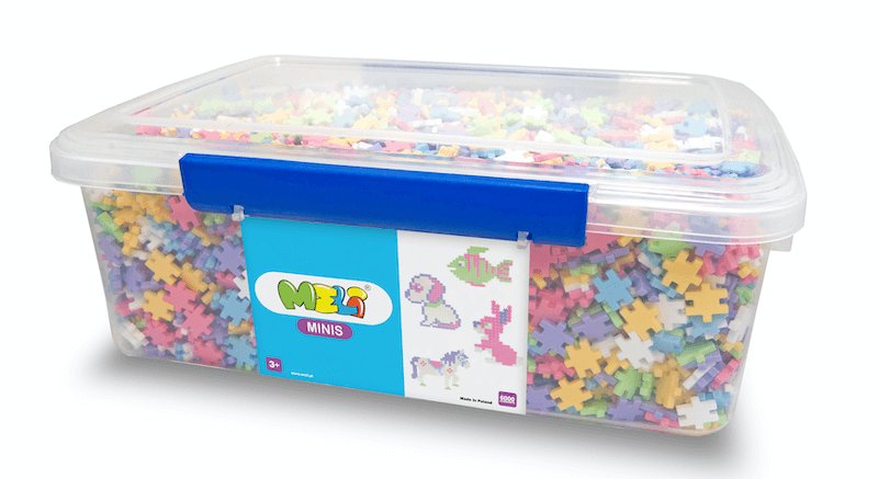 Meli Klocki Minis Mosaic Pastel Edu 6000el 50313