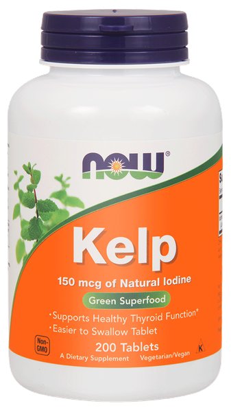 Now Foods Kelp 150 mcg Suplement diety 200 tab.