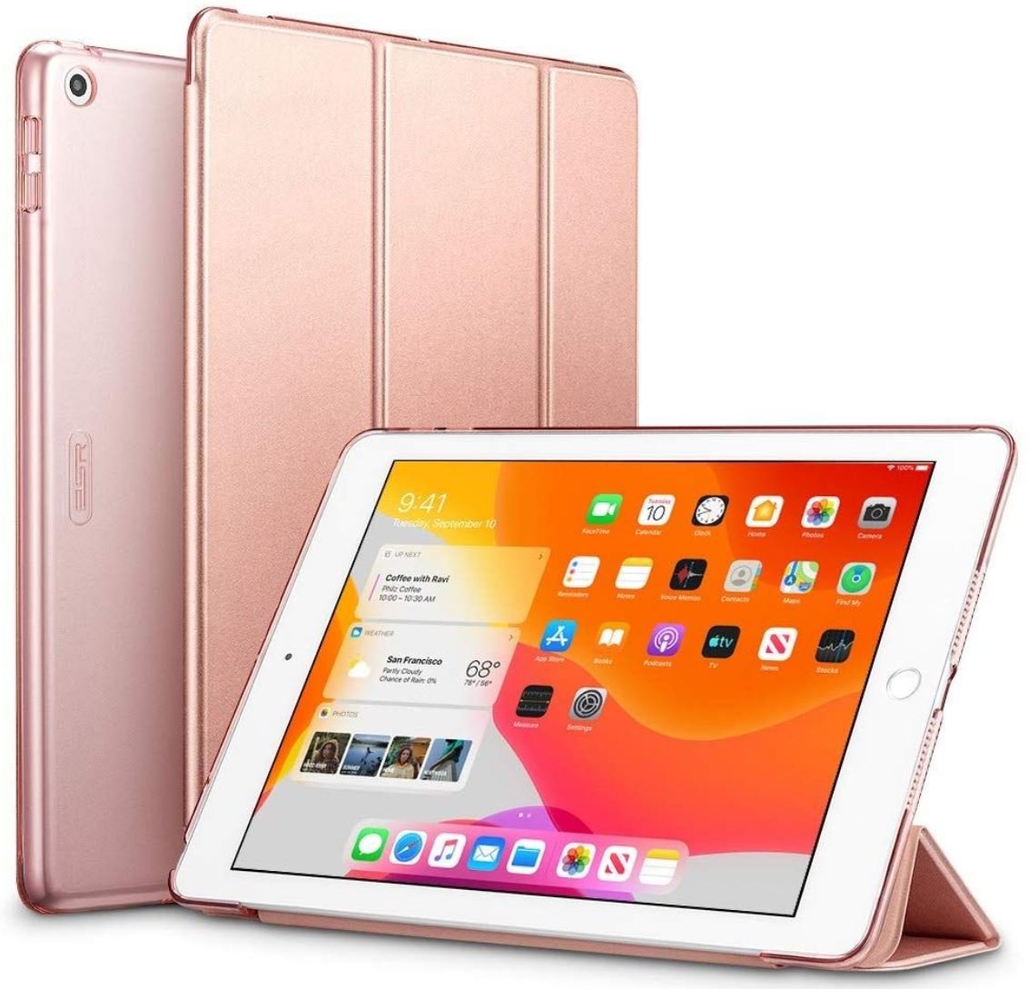 ESR Etui Yippee Trifold iPad 10.2 2019, różowe 4894240096604