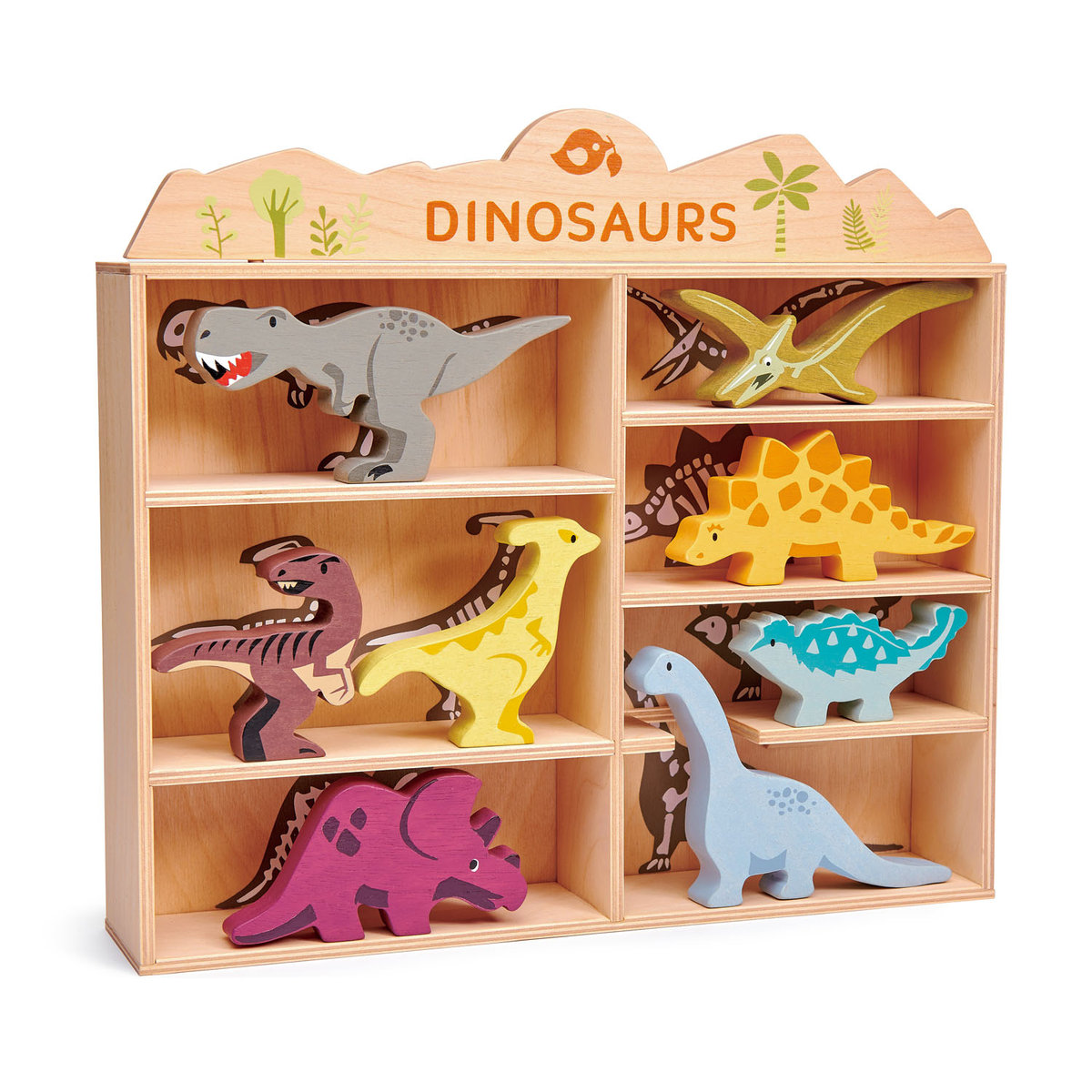 Tender Leaf Toys tender leaf toys - Drewniane Figurki do Zabawy  -  Dinozaury, Tender Leaf Toys