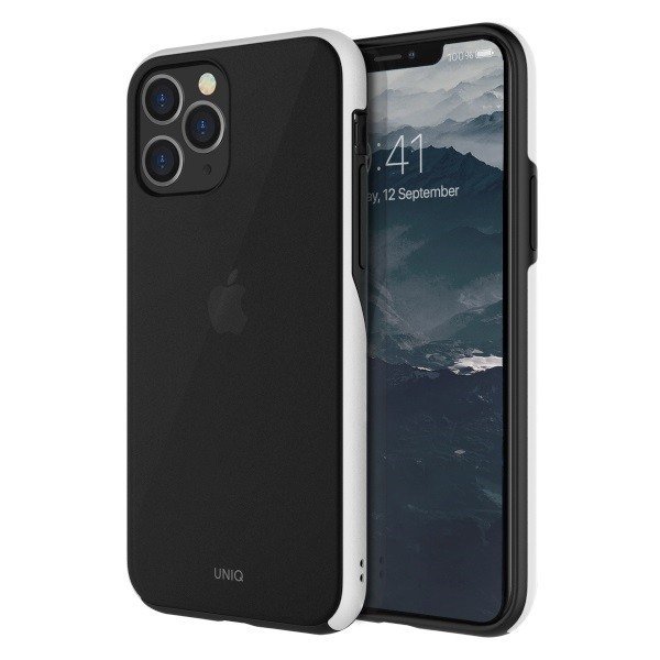 UNIQ Etui Uniq Vesto Hue iPhone 11 Pro, czarno-białe