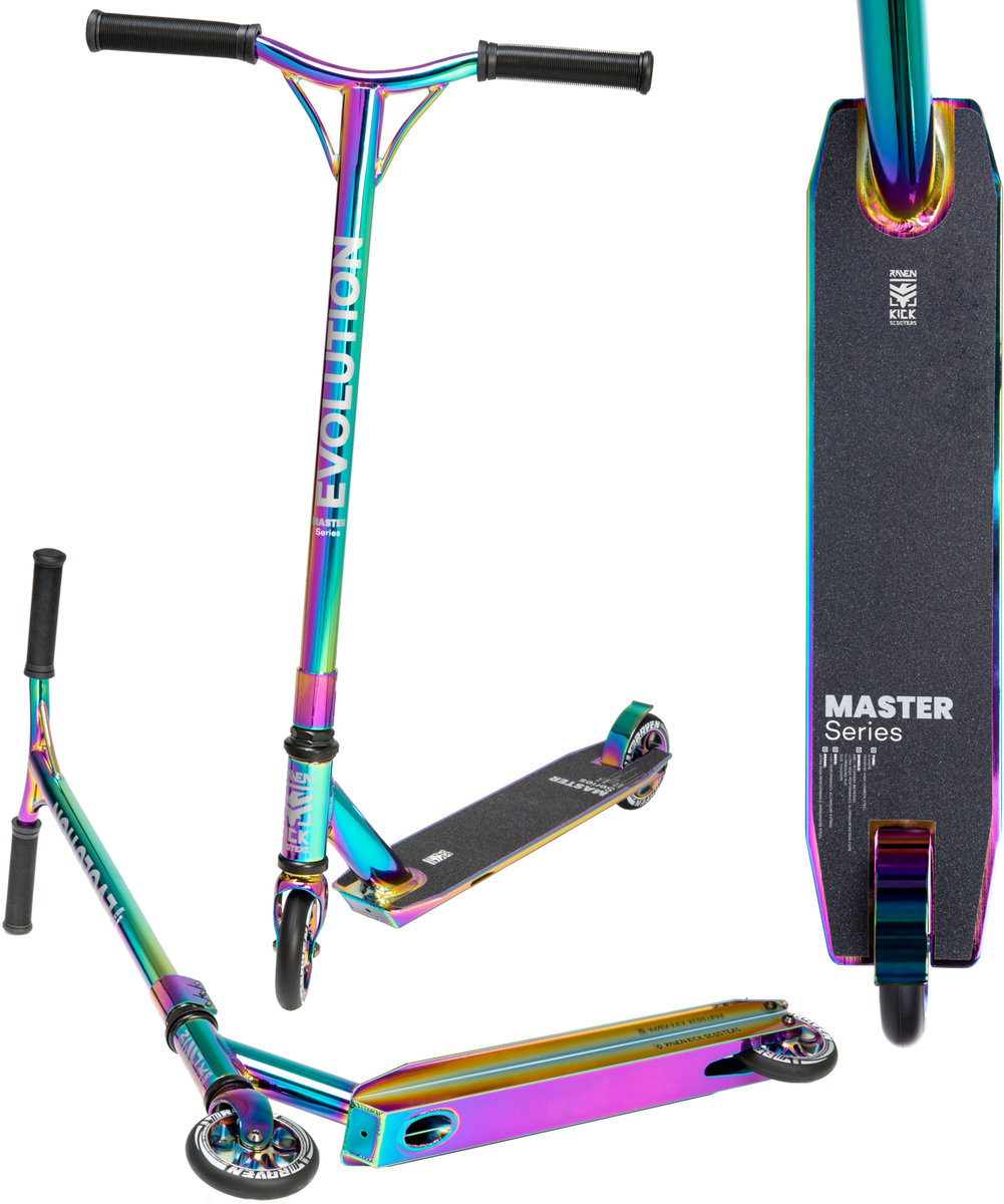 Hulajnoga Wyczynowa Stunt Raven Evolution Master Neo Chrome 110mm