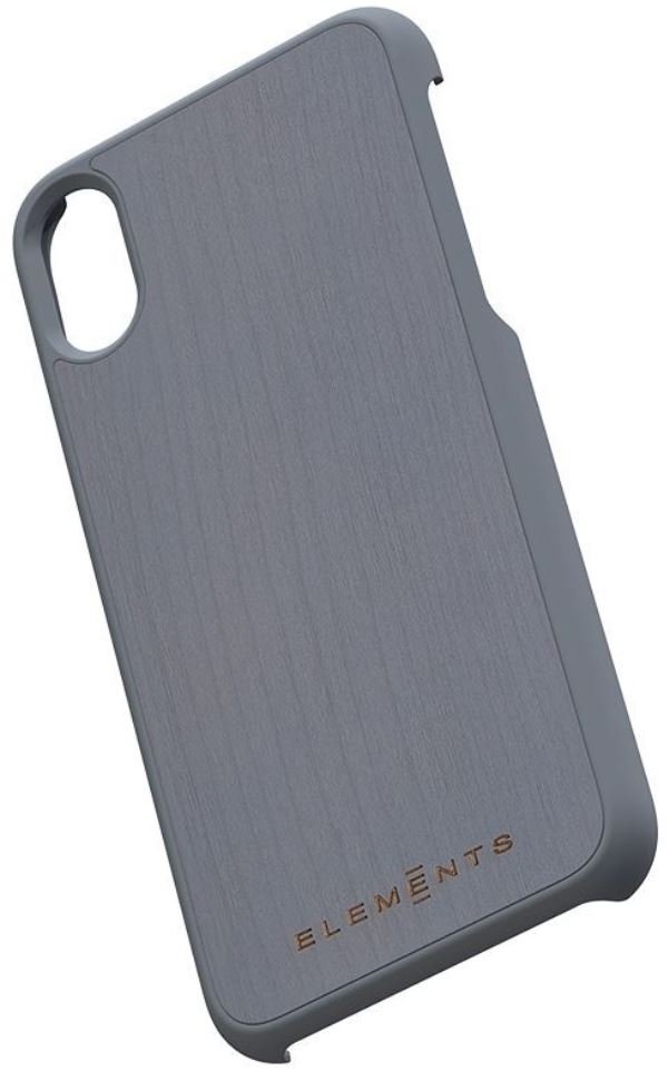 MID Nordic Elements Nordic Elements Original Gefion - Etui iPhone Xs / X z prawdziwym drewnem klonowym Grey) E20247