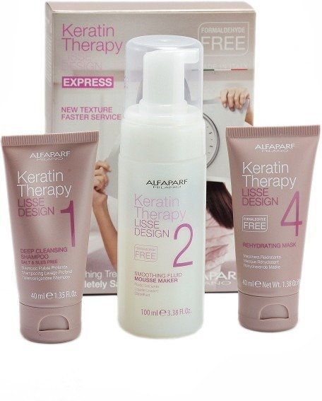 Alfaparf Keratin Therapy mini zestaw 2x40m 1x100ml 0000002766