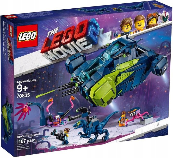 LEGO Movie 2 Rexplorer Rexa 70835