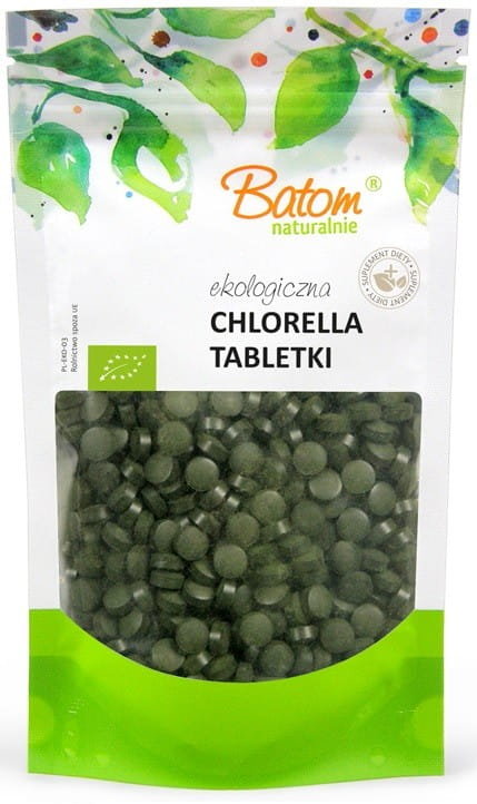 CHLORELLA TABLETKI BIO 250 g (1 TABLETKA = 200 mg)  BATOM