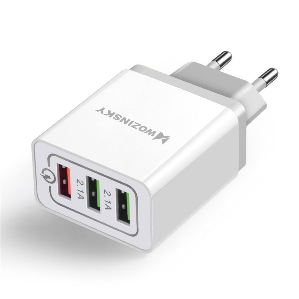 Szybka Ładowarka sieciowa Quick Charge 3.0 3x Usb