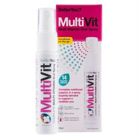 Фото - Вітаміни й мінерали Better You BETTERYOU MultiVit - Multiwitamina w sprayu  (25 ml)