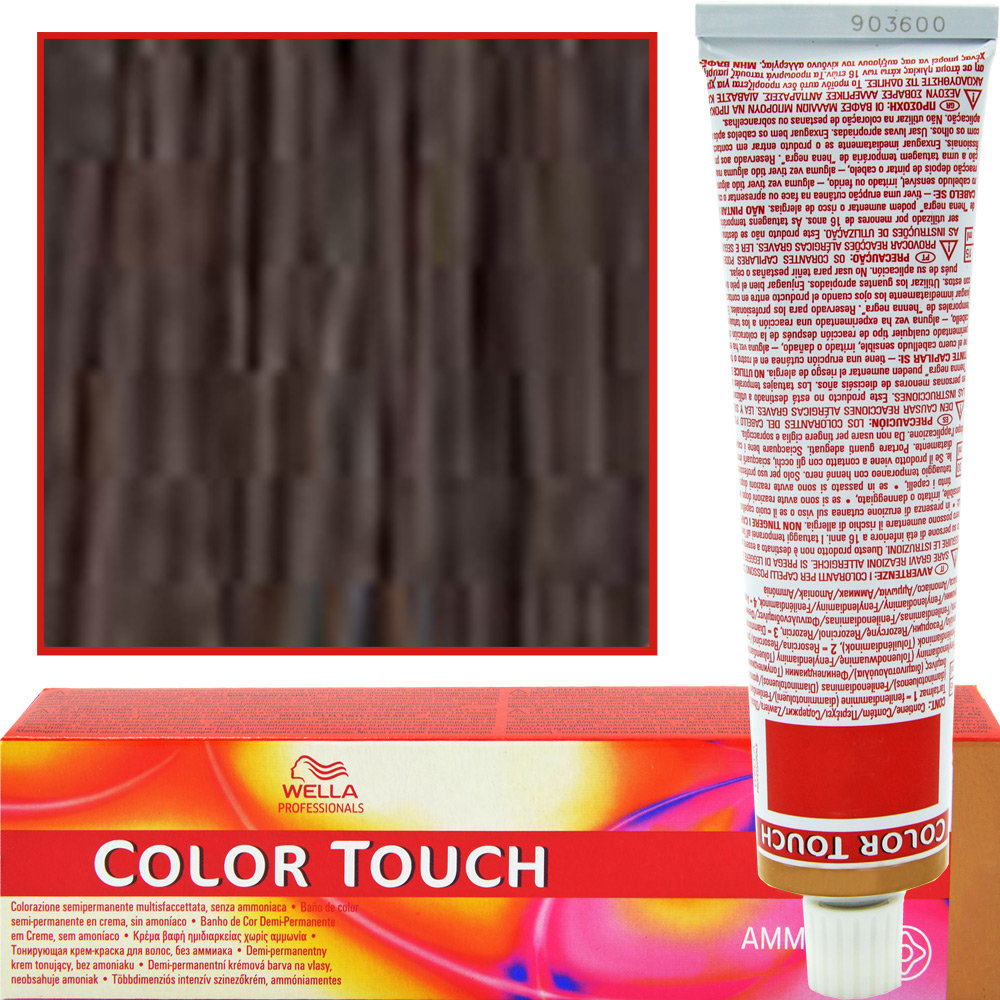 Wella 5/3 castano CHIARO dorato Color Touch Senza ammoniaca (1932) 0000001822