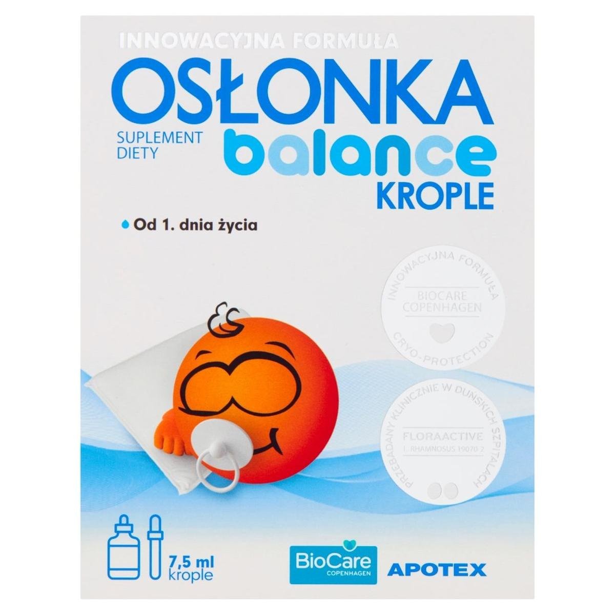 Apotex NEDERLAND B.V Osłonka Balance krople 7,5 ml