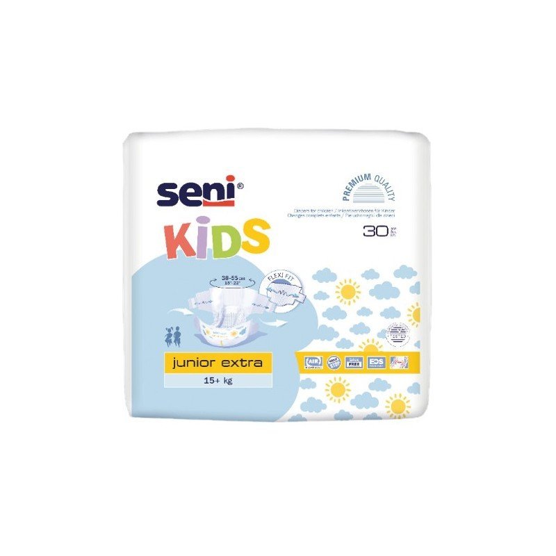 Seni Kids Junior Extra (16-30Kg) 30Szt.