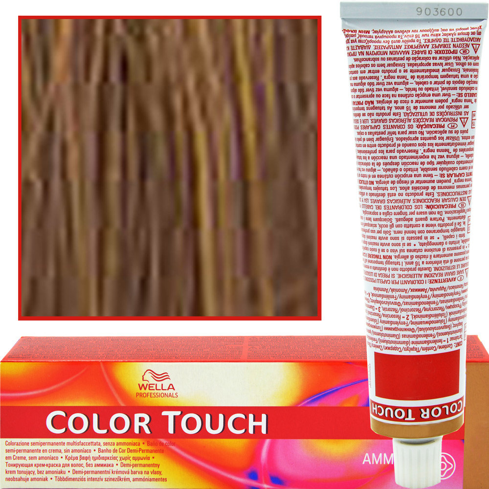 Wella ekotypu 7/71 biondo Medio SABBIA cenere Color Touch Senza ammoniaca (3417) 4015600045296
