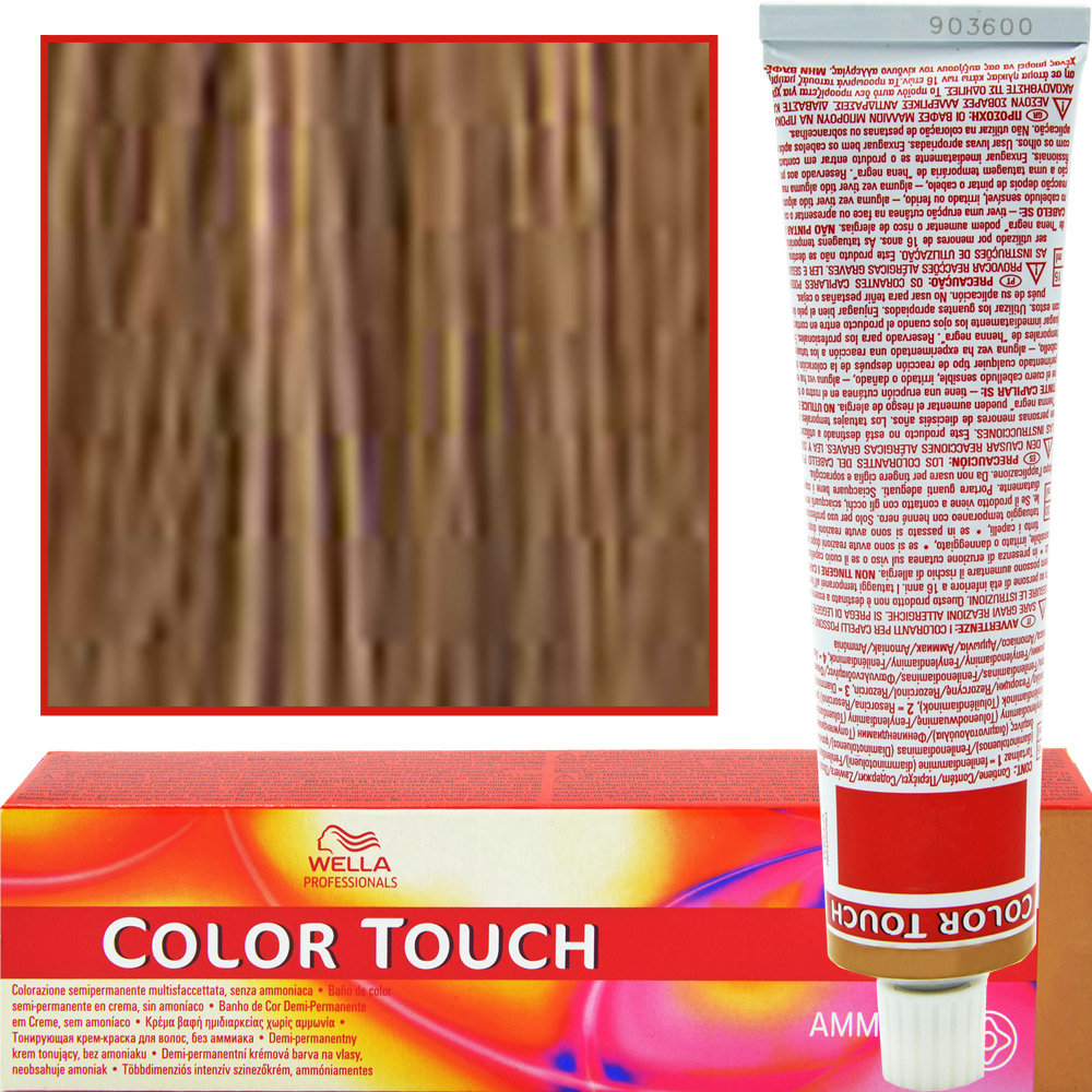 Wella Color Touch Krem Tonujacy bez Amoniaku 8/71 Popielatobrązowy Jasny Blond 60ml
