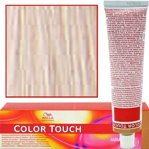 WELLA WELLA Color Touch Krem Tonujacy bez Amoniaku 8/81 Srebrny 60ml