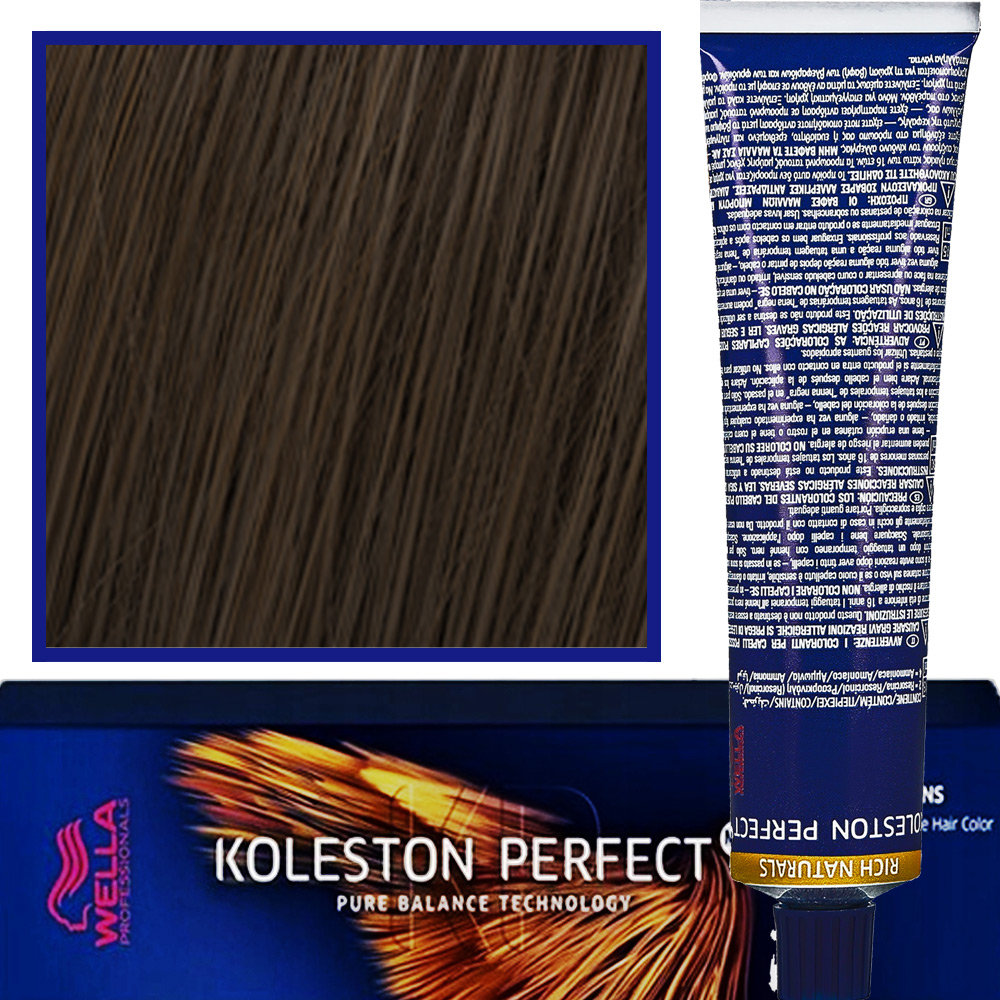 Wella Koleston Perfect ME+ | Trwała farba do włosów 4/3 60ml
