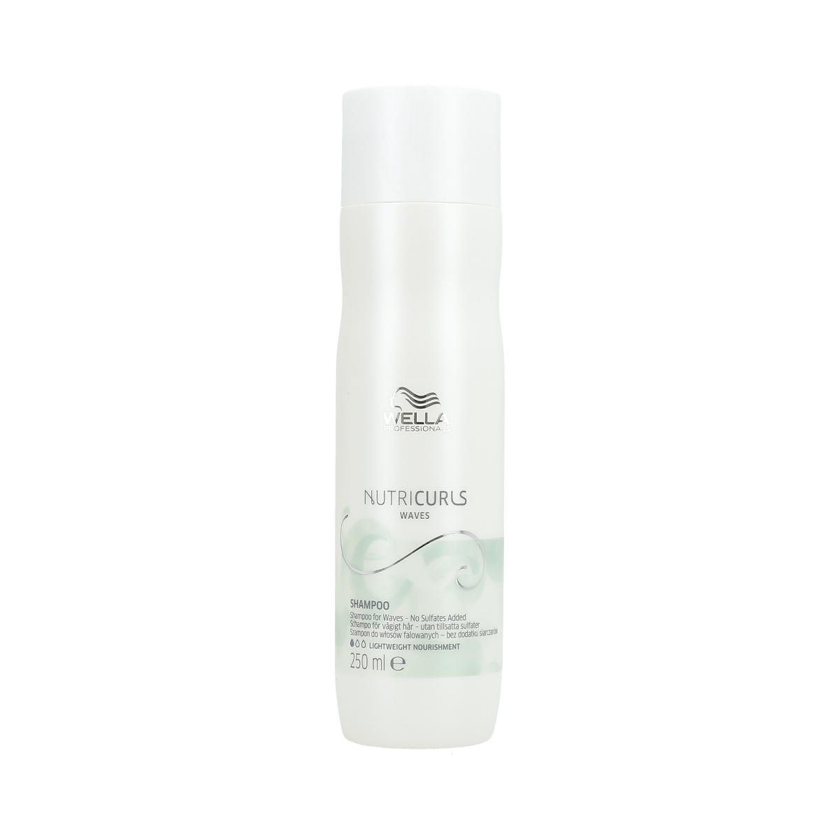 Wella Professionals Nutricurls Waves lekki, odżywczy szampon podkreślający fale 250ml 2812