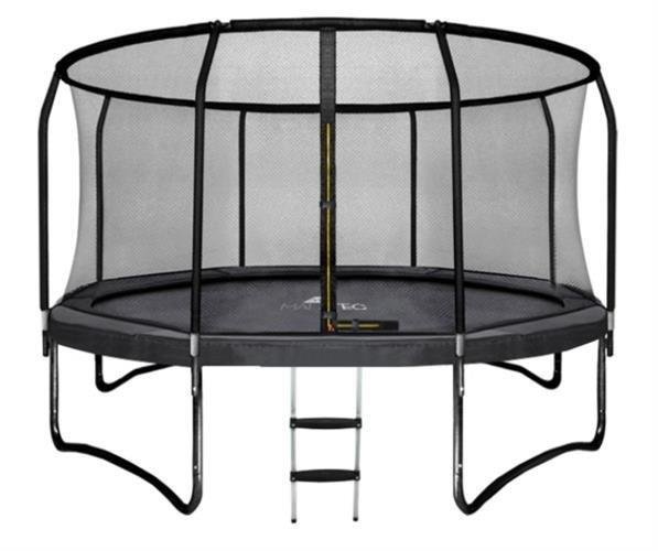 Trampolina ogrodowa MALATEC, z siatką i drabinką