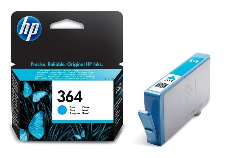 Tusz Hp 364 Cyan CB318EE 3 ml