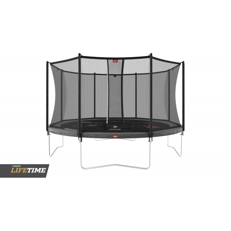 Berg Trampolina Favorit 430 Gray Siatka Comfort