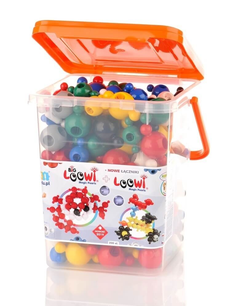 Loowi, klocki konstrukcyjne Big Loowi Mix