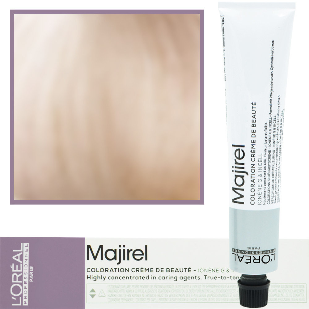 Loreal MAJIREL Farba Do Włosów nr 1021 Bardzo Bardzo Jasny Blond Opalizujaco-Popielaty 50 ml
