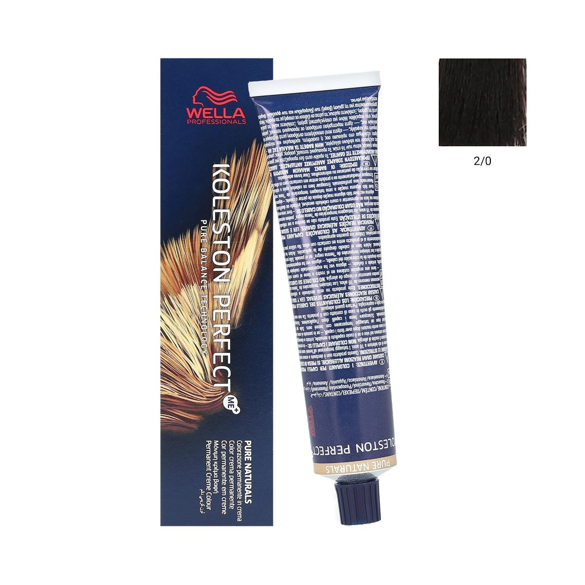 Wella Professionals Koleston Perfect Me+ 60ml Farba do włosów, Koleston Perfect Me - 2/0
