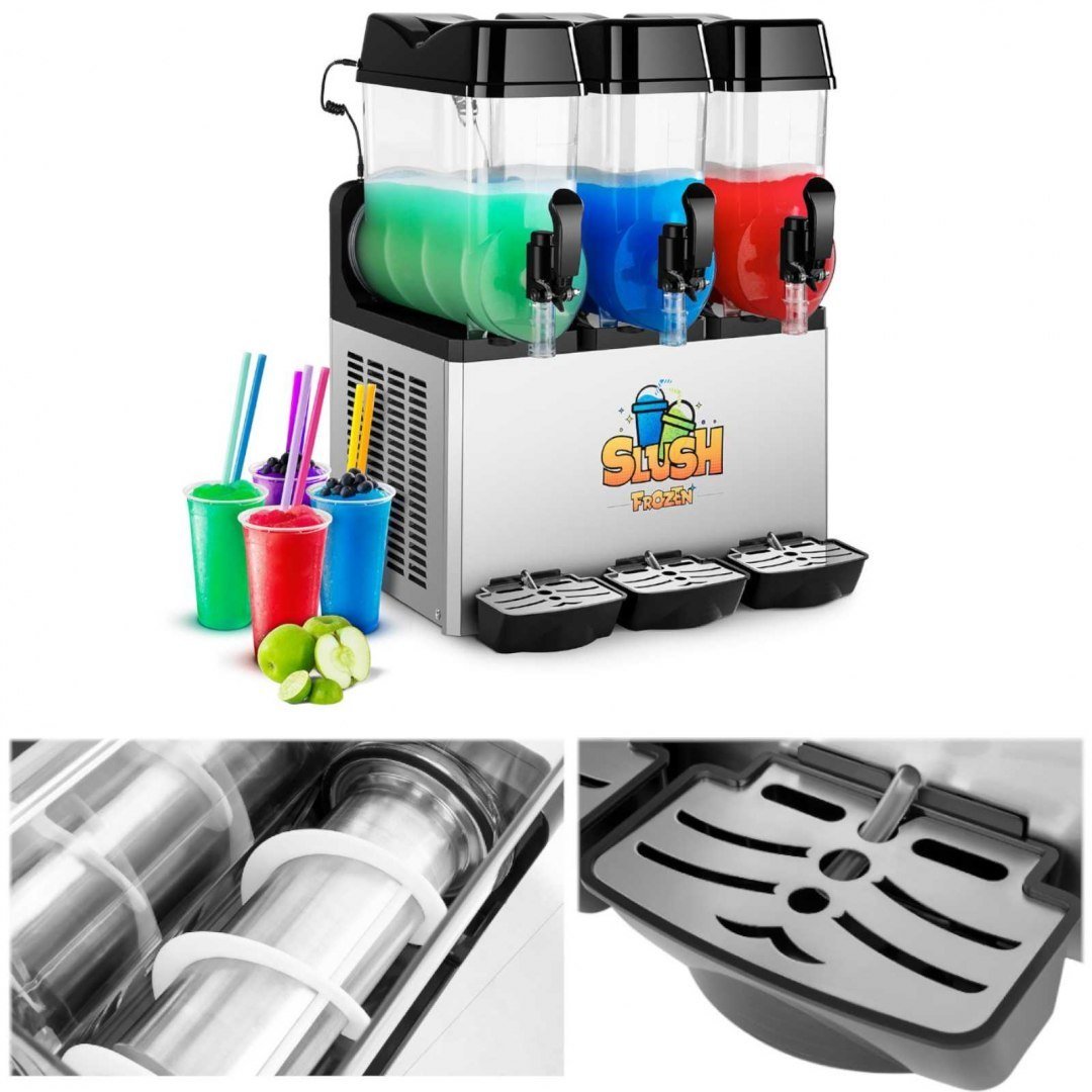 Royal Catering Granitor - 3 x 12l - LED RCSL 3/12 RCSL 3/12
