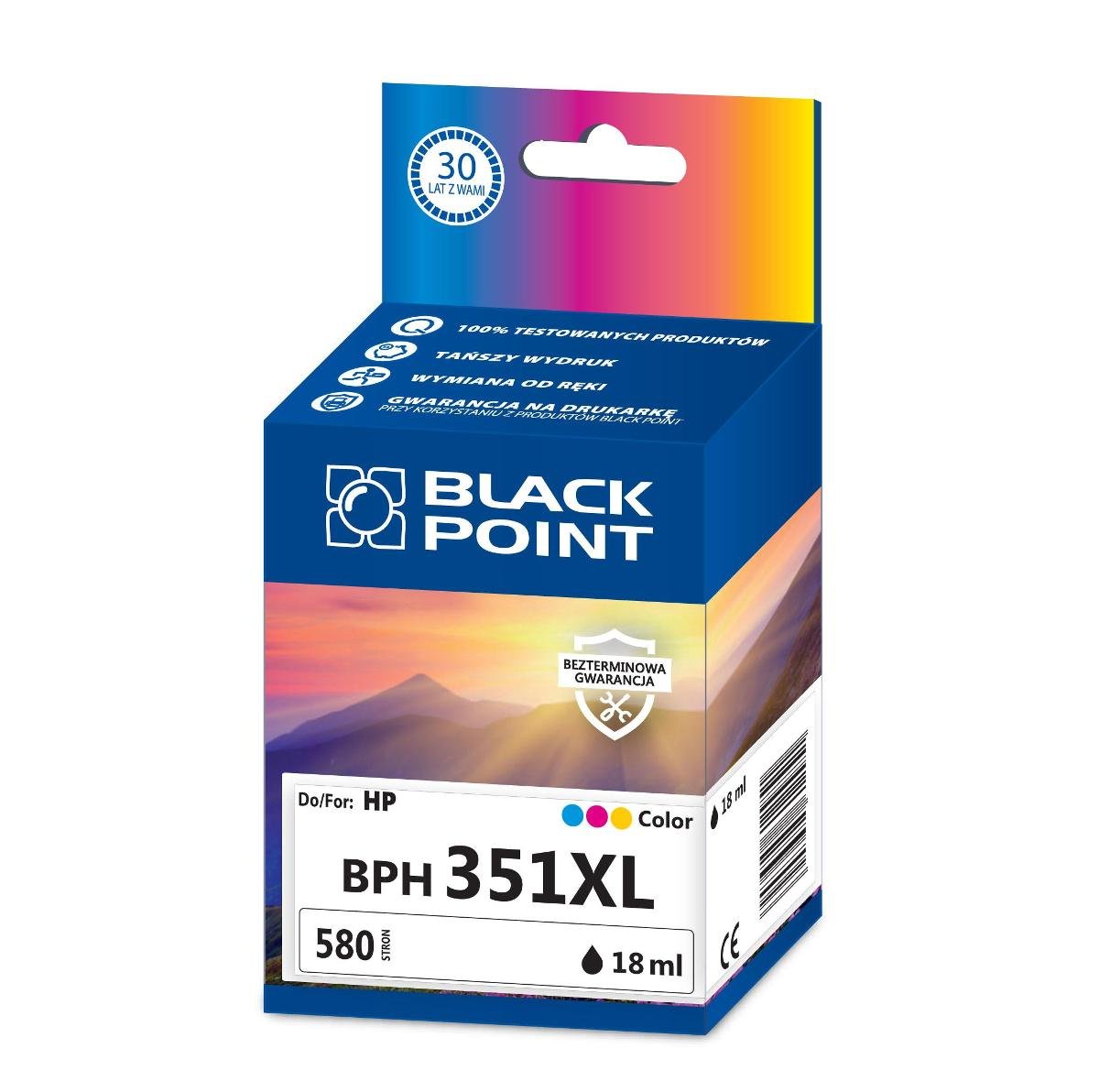 Black Point BPH351XL zamiennik HP CB338EE
