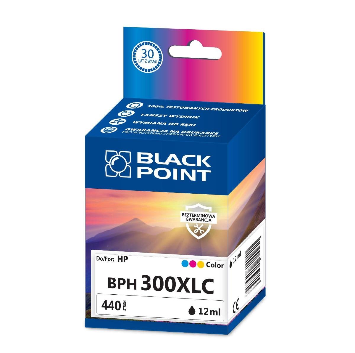 Black Point BPH300XLC zamiennik HP CC644EE