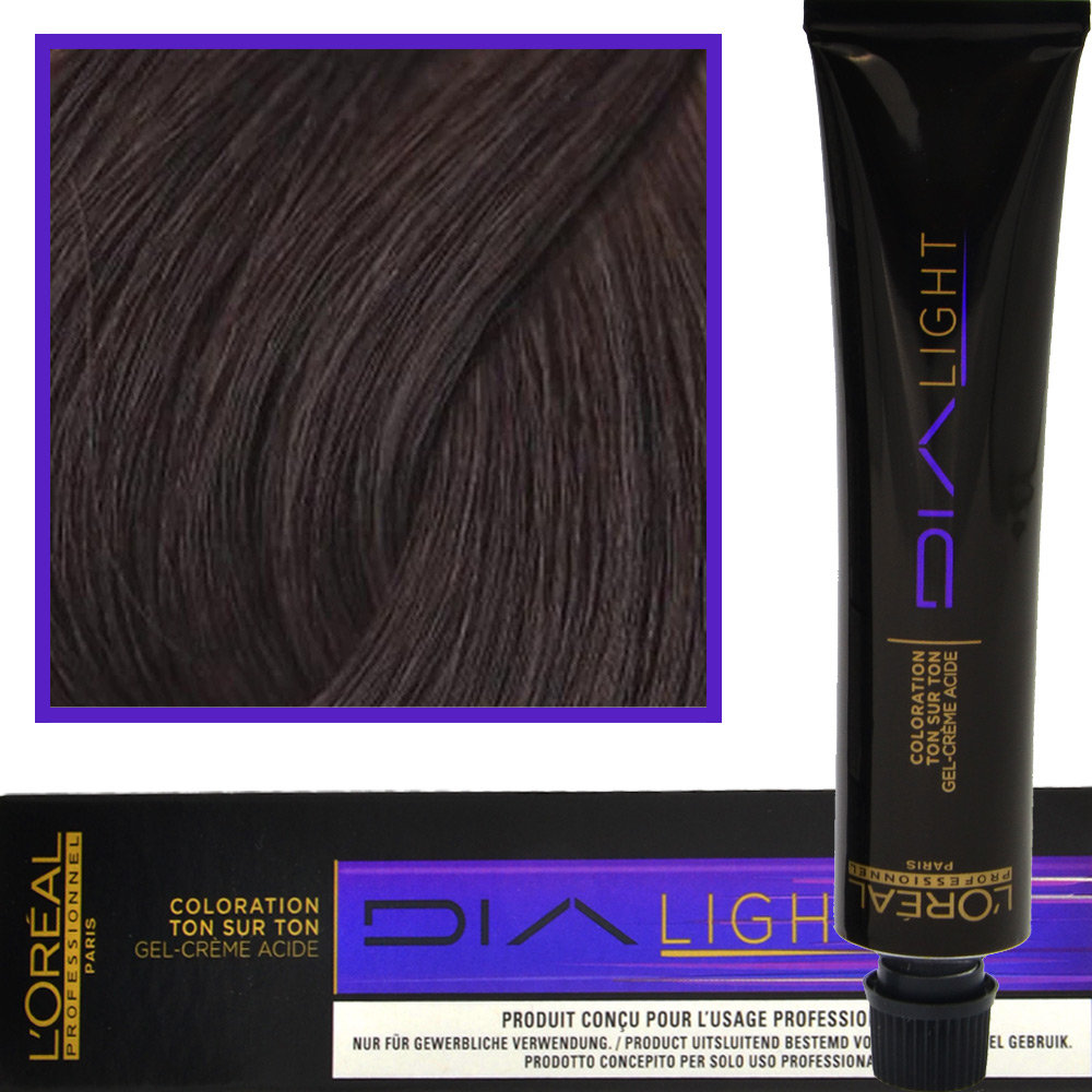Loreal PROFESSIONNEL Dia Light5.12 farba ton w ton bez amoniaku 50ml