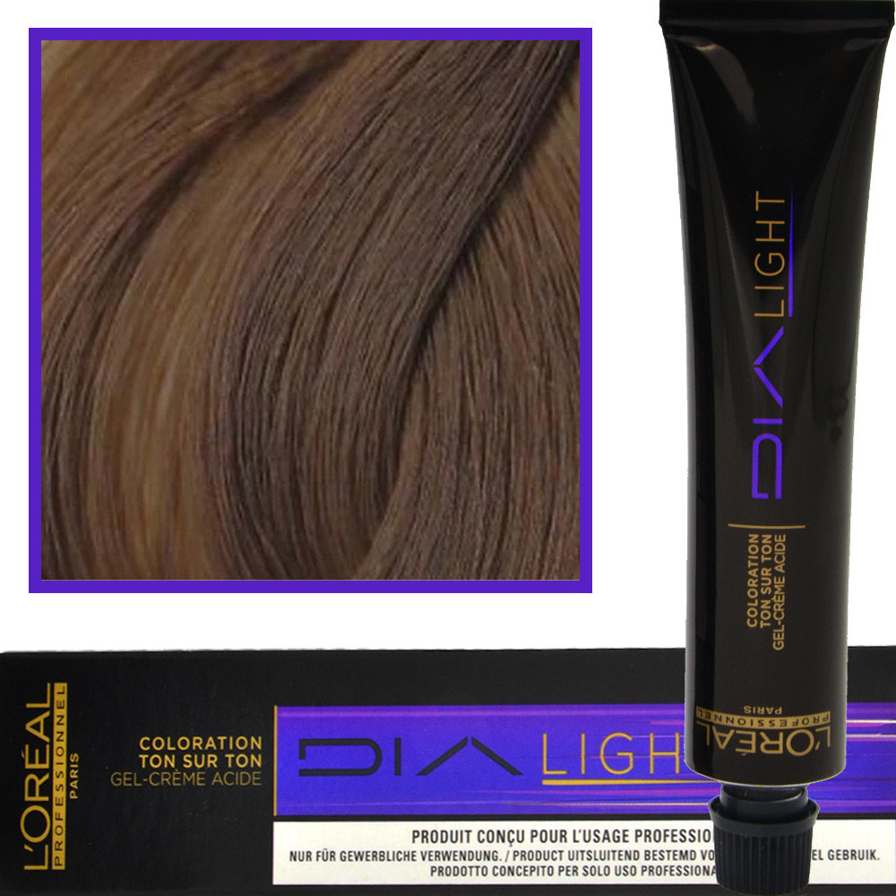 Loreal Professionnel Professionnel Dialight półtrwały kolor włosów bez amoniaku odcień Rubio 7 50 ml