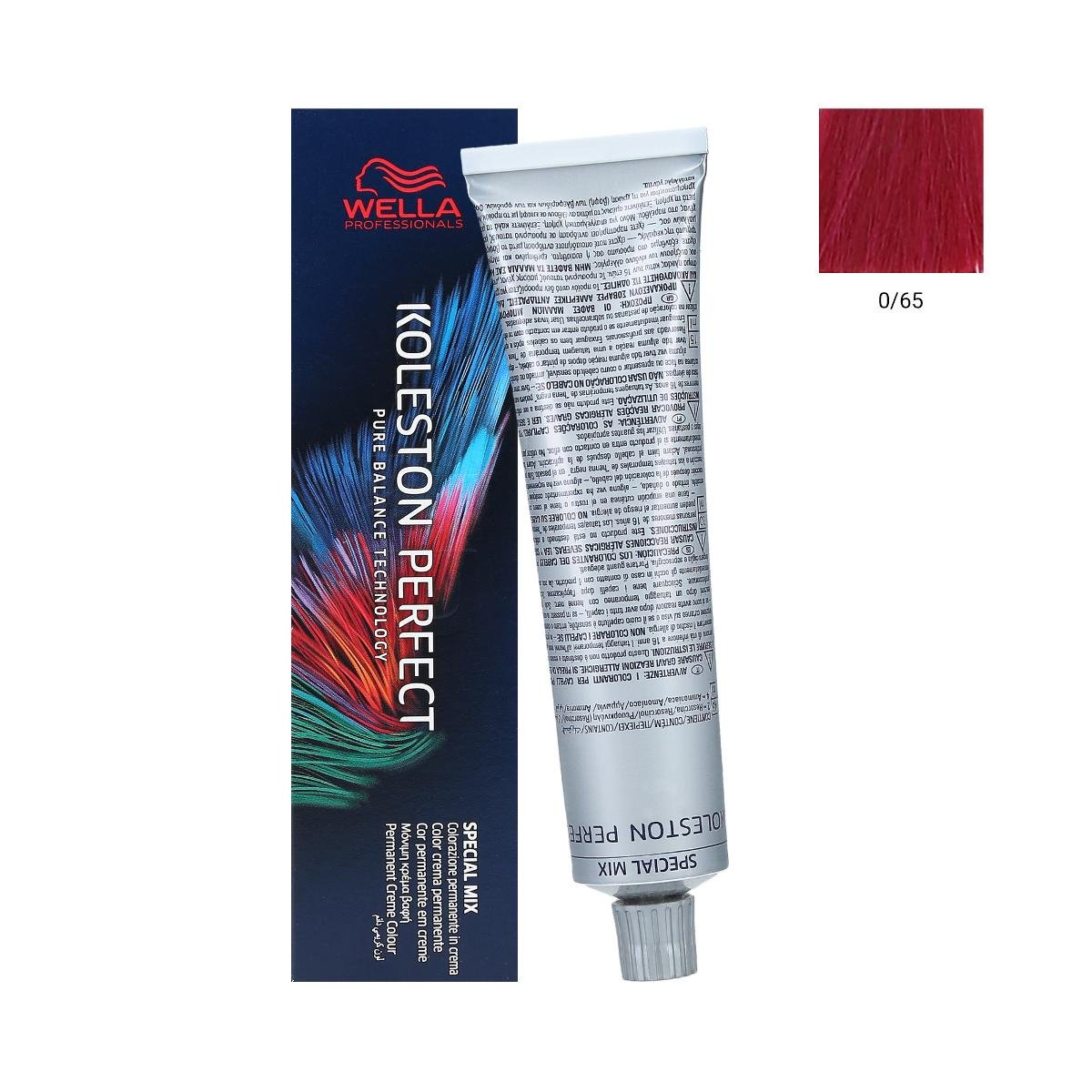 Zdjęcia - Farba do włosów Wella Professionals Koleston Perfect Me+ 0/65 60ml 