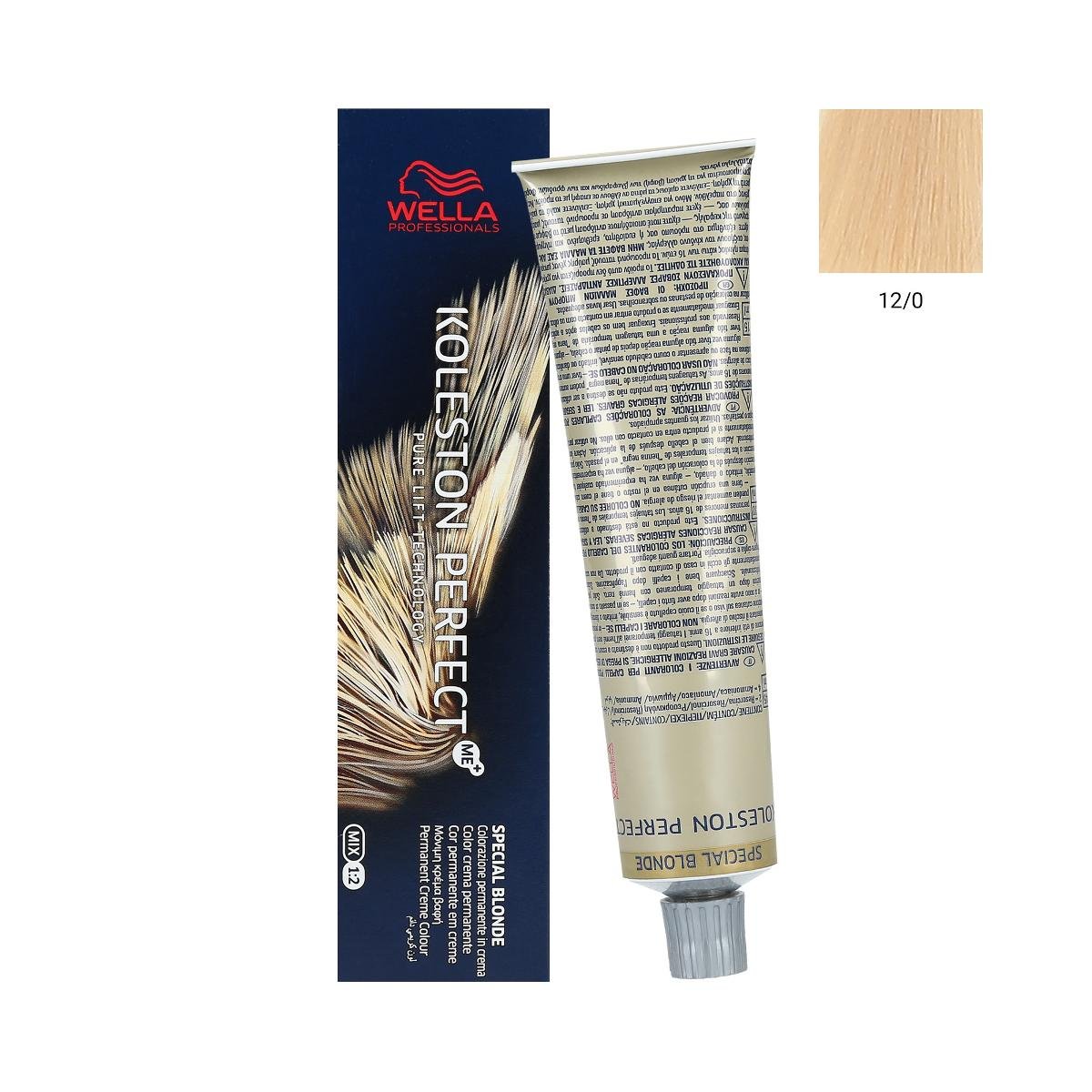 Wella Professionals, Koleston Perfect Me+, farba do włosów (12/0), 60 ml