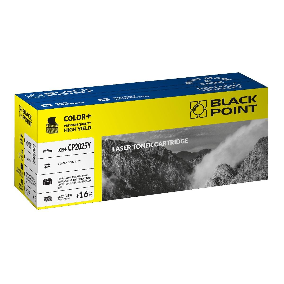 Black Point LCBPHCP2025Y zamiennik CC532A nr 304A