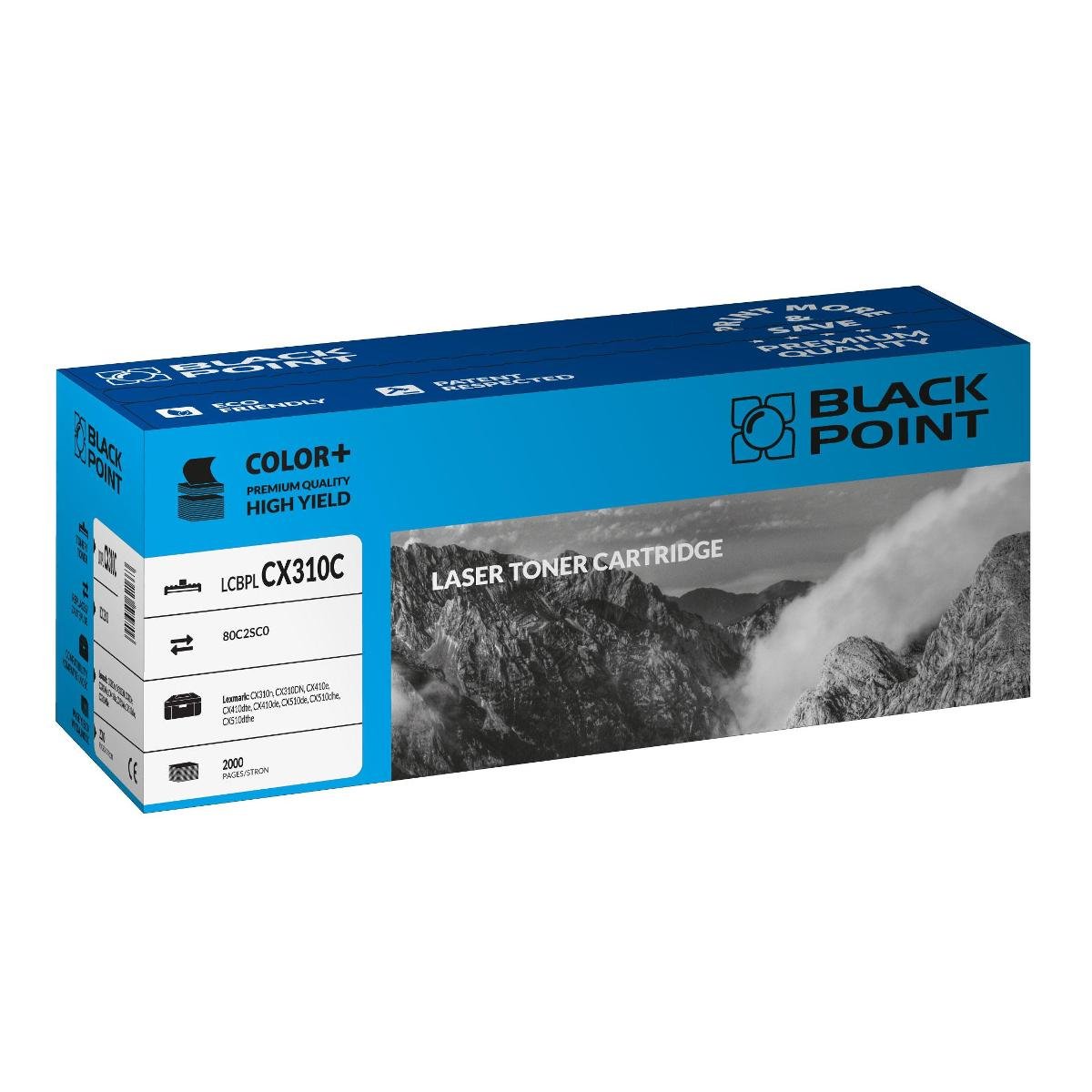 Black Point LCBPLCX310C zamiennik Lexmark 80C2SC0