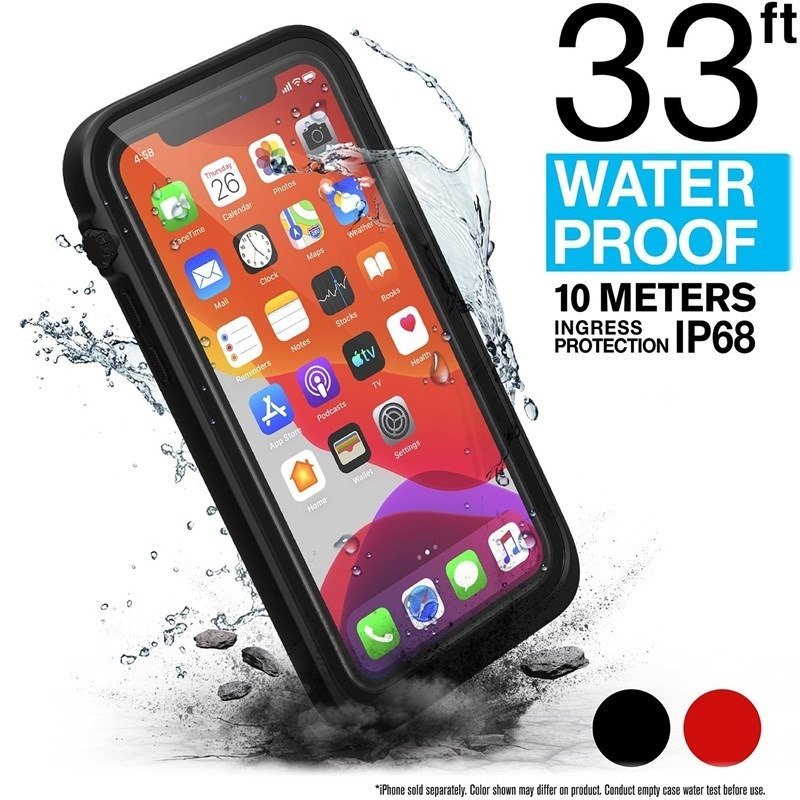 Catalyst Waterproof Case Etui Wodoszczelne (IP-68 do 10 m głębokości) do iPhone 11 Pro (Stealth Black)