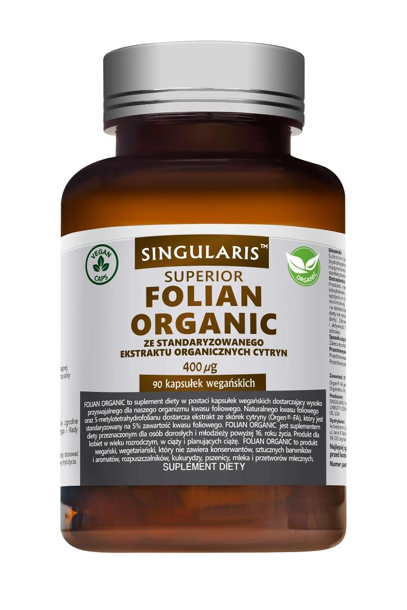 Organic SINGULARIS Singularis Folian x 90 kaps