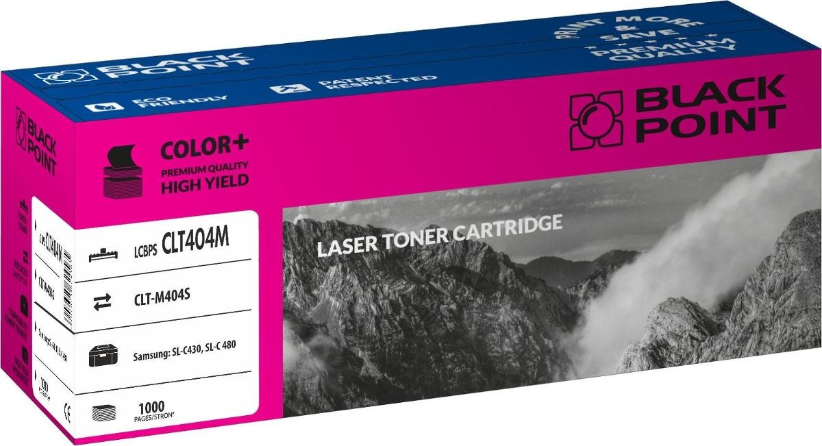 Black Point BlackPoint toner LCBPSCLT404M zastępuje Samsung CLT-M404S czerwony LCBPSCLT404M